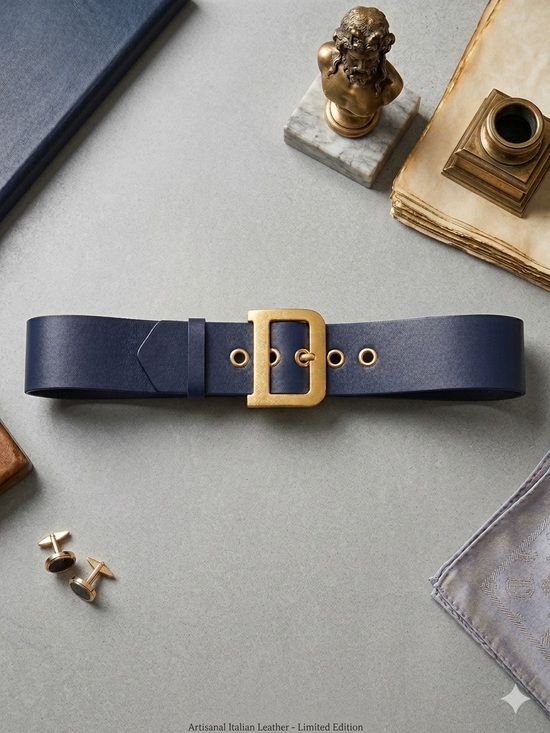 Dior | Accessories | Christian Dior D Logo Buckle Leather Sash